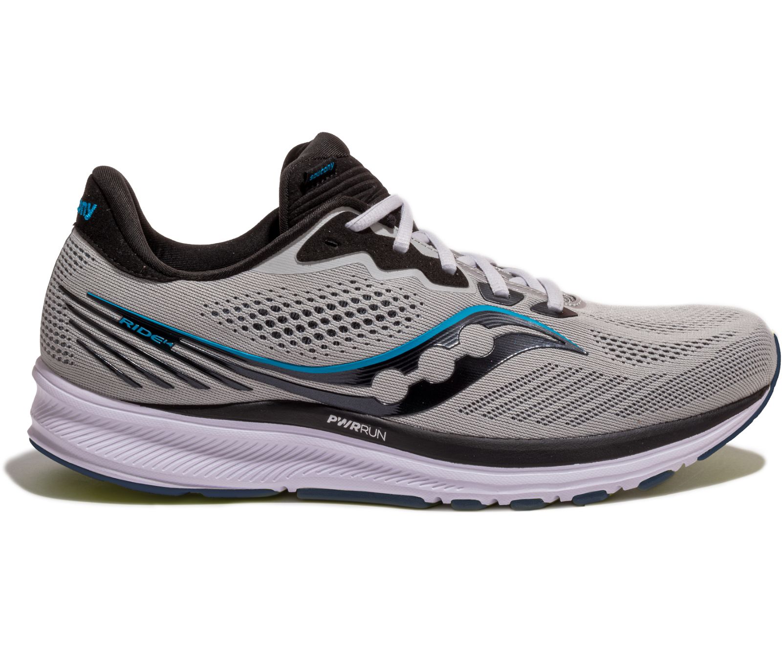 Férfi Saucony Ride 14 Futócipő Szürke Fekete | HU 735QMA